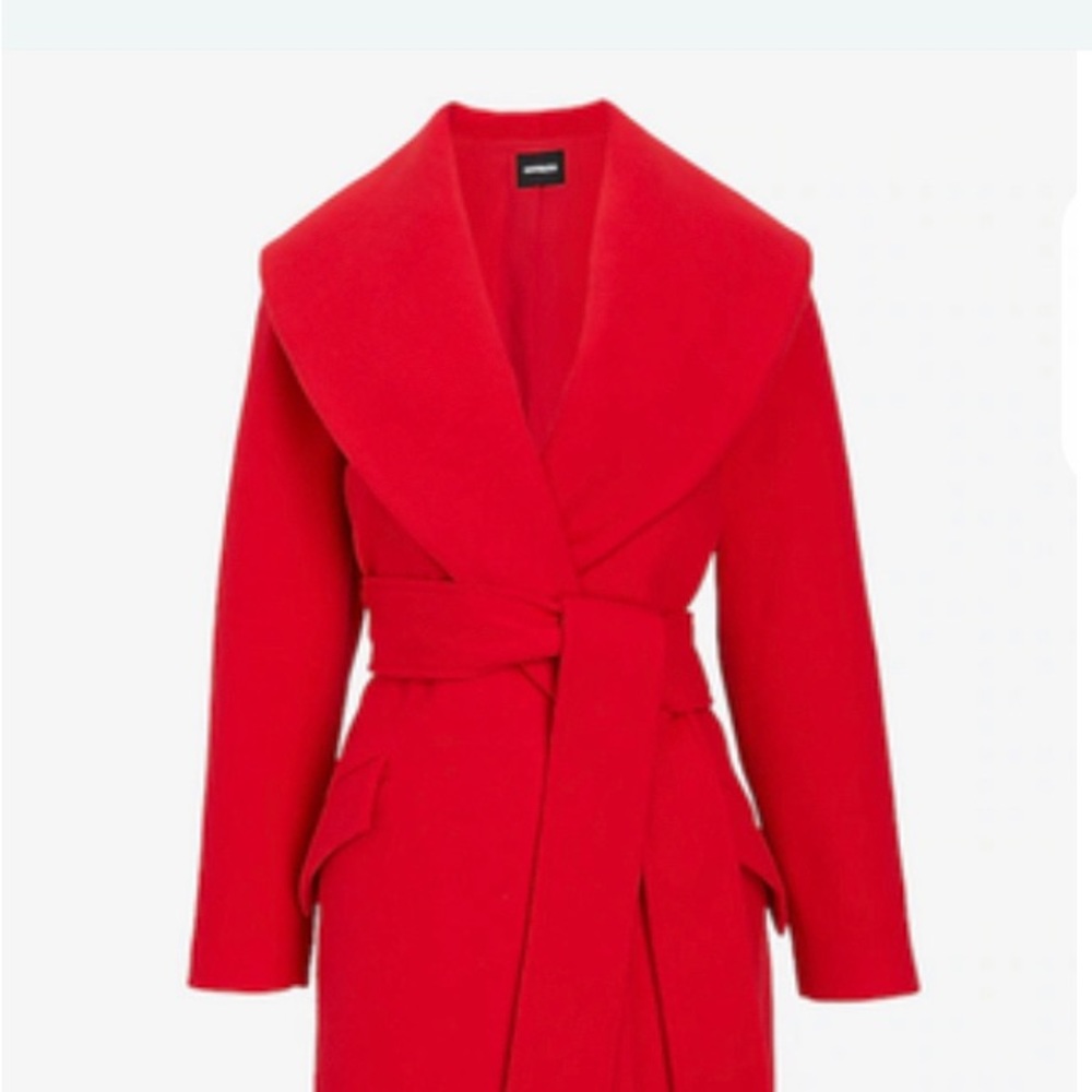Long Red Coat